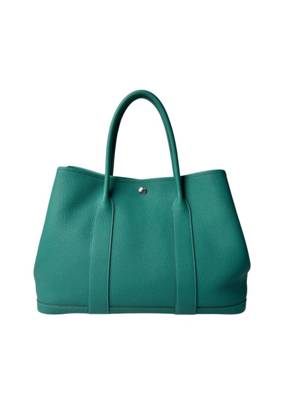 Hermes Garden Party PM 36 Malachite Handbag - Picture 1 of 10